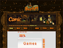Tablet Screenshot of dwarfs-game.com